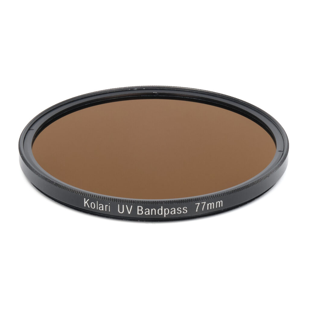 Kolari Vision UV Photography Filter, Ultraviolet Bandpass Transmission Lens Filter (B-Grade) UV77