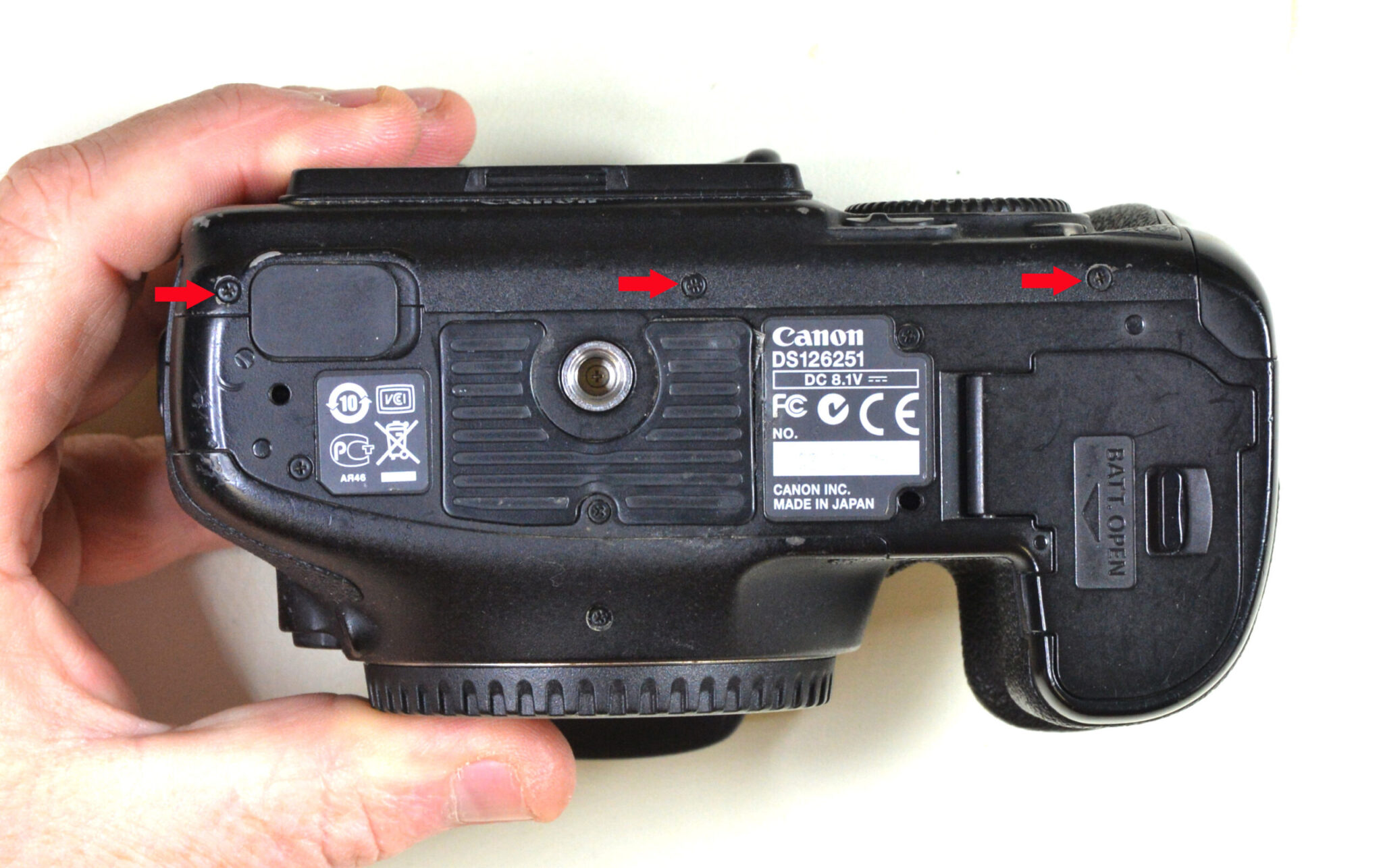 Canon EOS 7D Infrared Conversion DIY Tutorial and Disassembly Guide