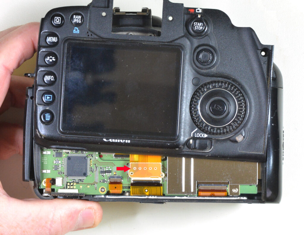 Canon EOS 7D LCD Connector