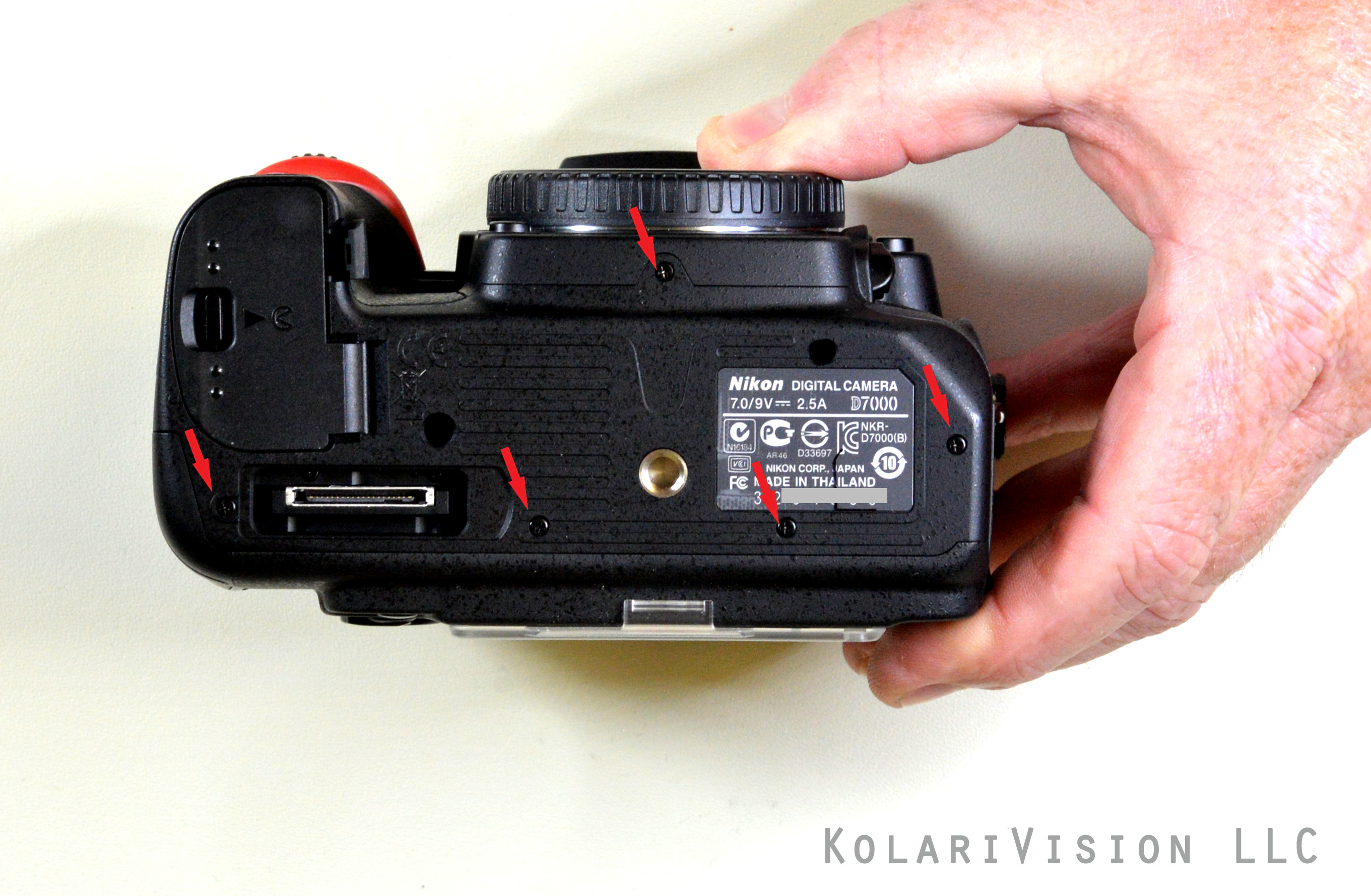 Nikon D7000 Infrared Conversion DIY Tutorial and Disassembly Guide