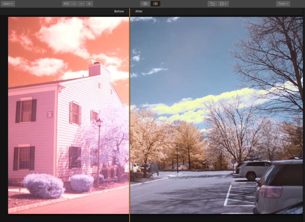 Infrared Photography Post Processing with Luminar