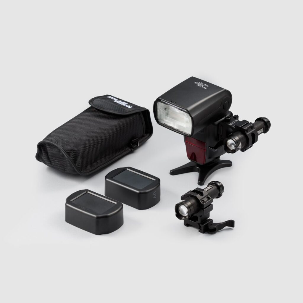 KV FL1 Multispectral Flash with IR and UV Flash Filters