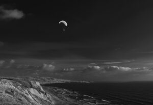 infrared glider over California coast resized
