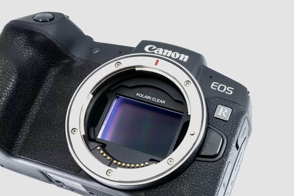 Multi Spectrum Ready Canon RP/R5/R6 Naked Sensor Converted Mirrorless Camera   Clear In Camera 00055