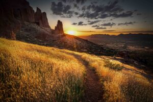 2nd Place Superstition Mountains Glow by Tim Liscum