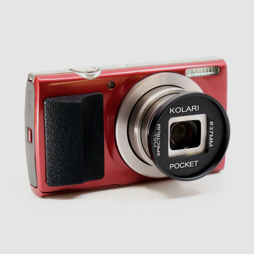 Kolari Pocket Red Edition   Full Spectrum Infrared Converted Camera with Premium Accessories Kit   Kolari Pocket Red Edition CAN ELPH185 product shot