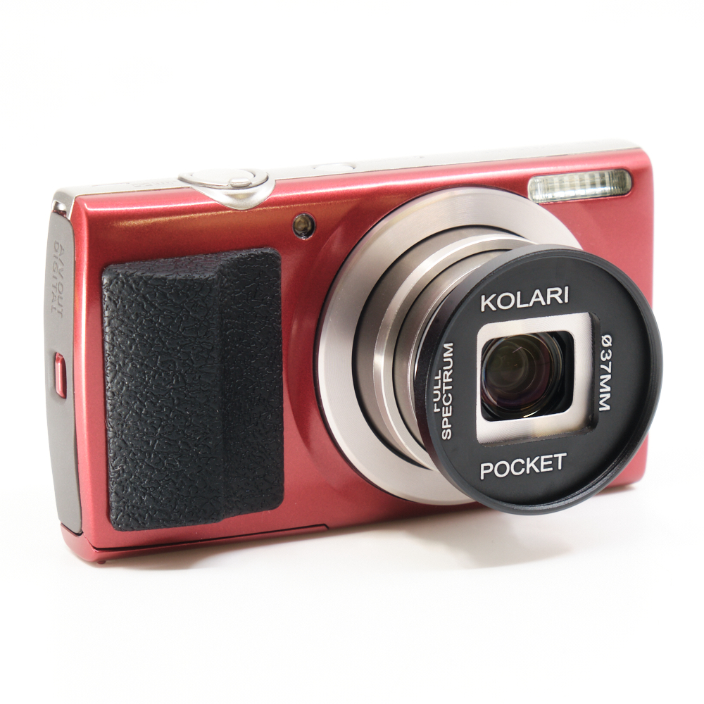 Kolari Pocket Red Edition - Full Spectrum Infrared Converted Camera with Premium Accessories Kit