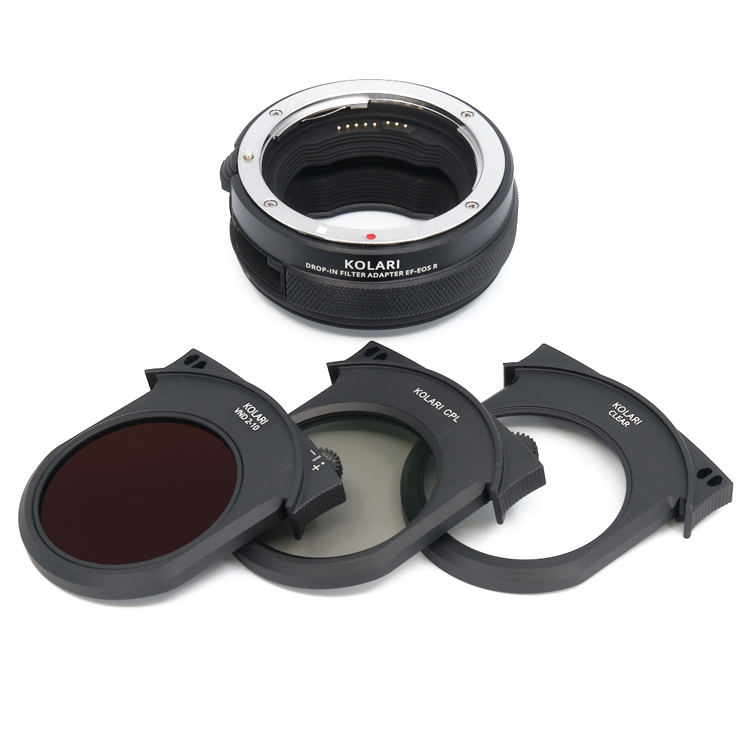 Kolari EF-EOS R Drop-In Filter Mount Adapter For Canon and