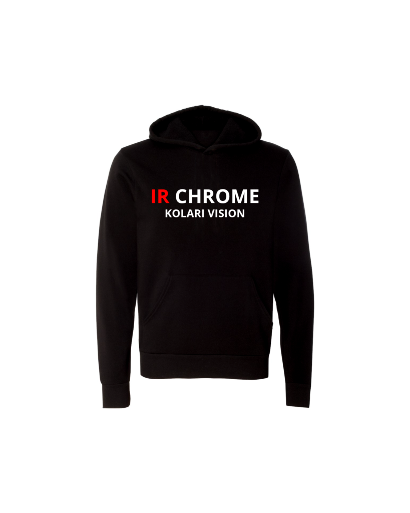 IR Chrome Hoodie Black
