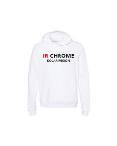 IR Chrome Hoodie White