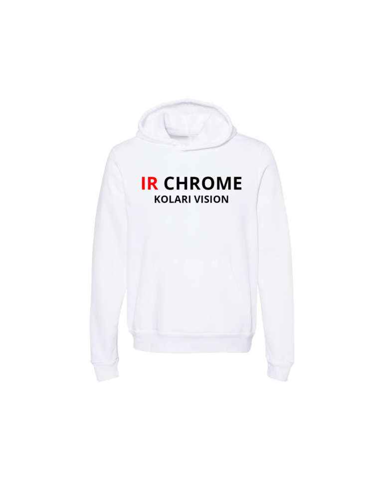 IR Chrome Hoodie White