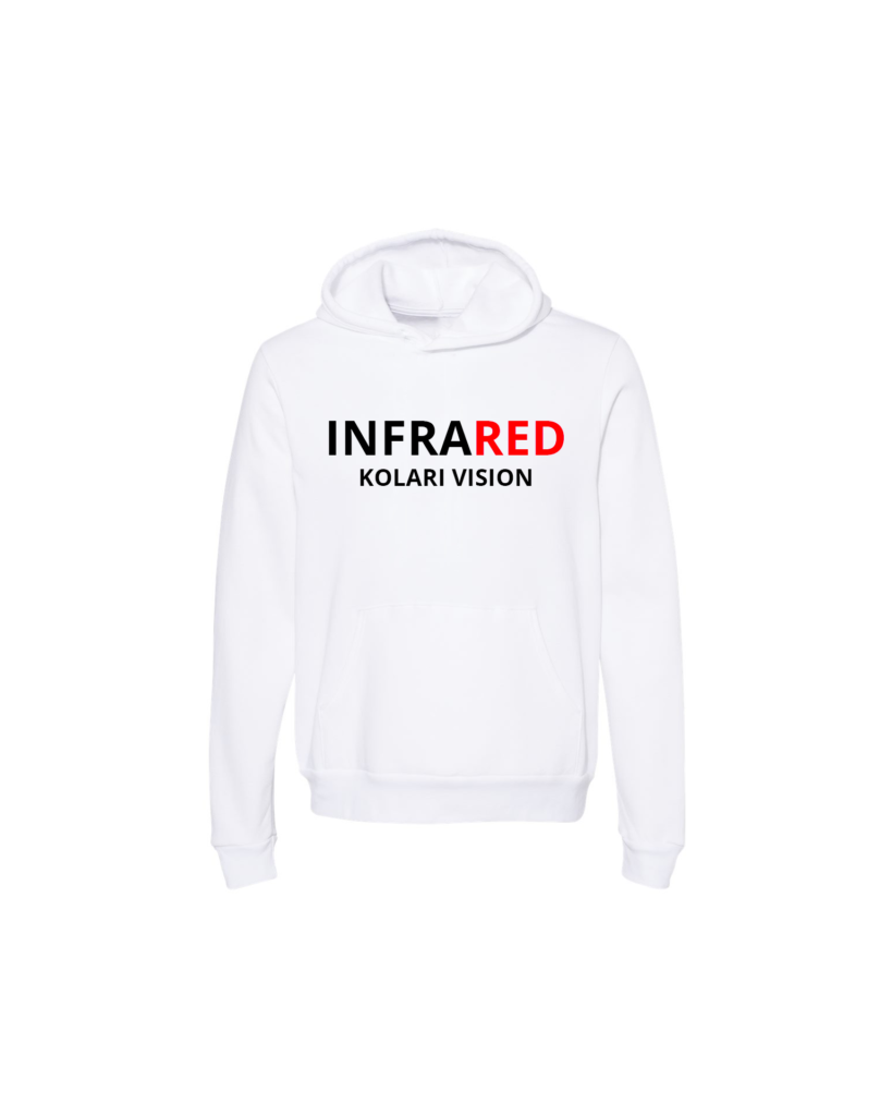 Infrared Hoodie White