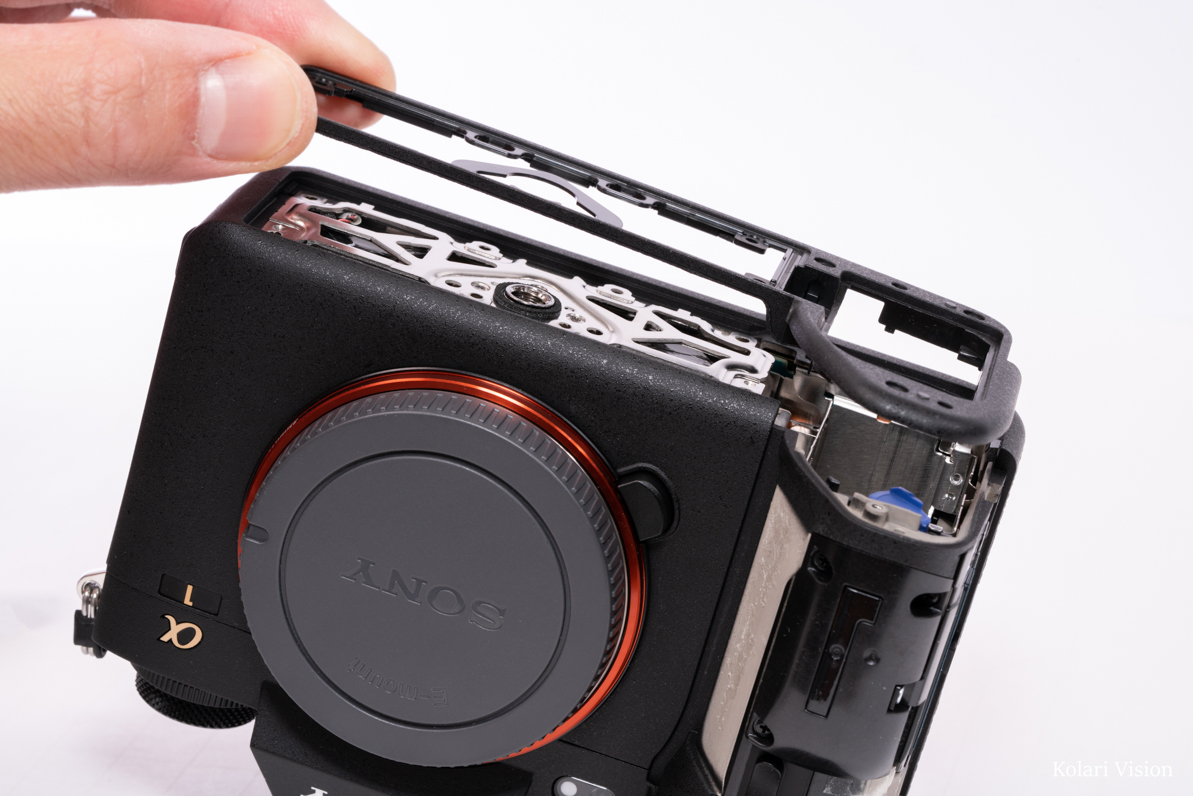 SONY A1 COMPLETE DISASSEMBLY & TEARDOWN photo 11