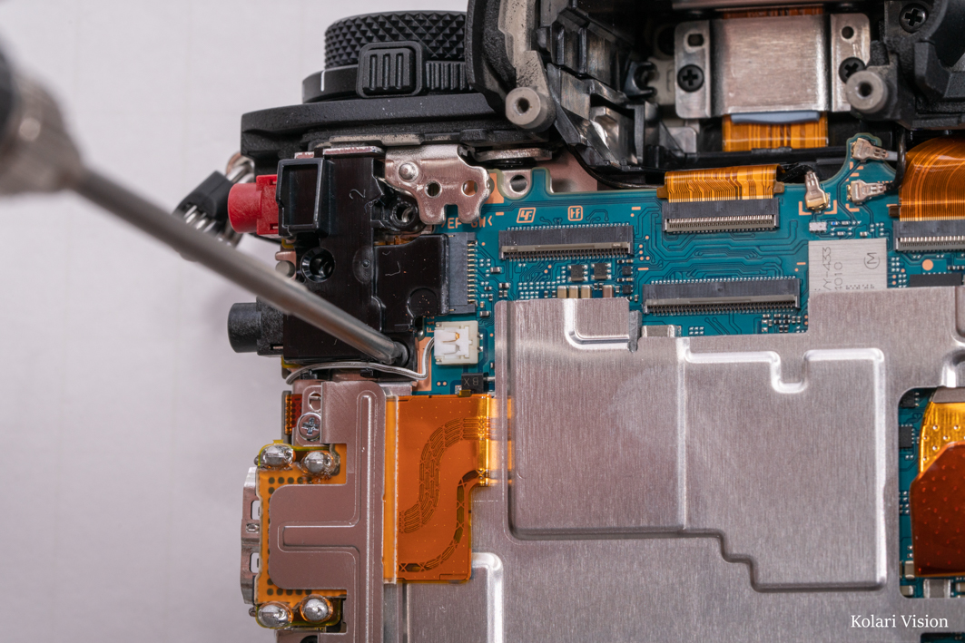 SONY A1 COMPLETE DISASSEMBLY & TEARDOWN photo 23