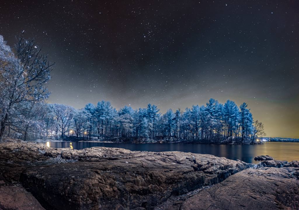 Infrared Astro-Landscape photography 5