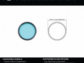 Kolari Internal Filter for Blackmagic Cinema Camera DIY Repair