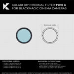 Thumbnail of Kolari Internal Filter for Blackmagic Cinema Camera DIY Repair   BMPCC TypessLATEST 04 Large