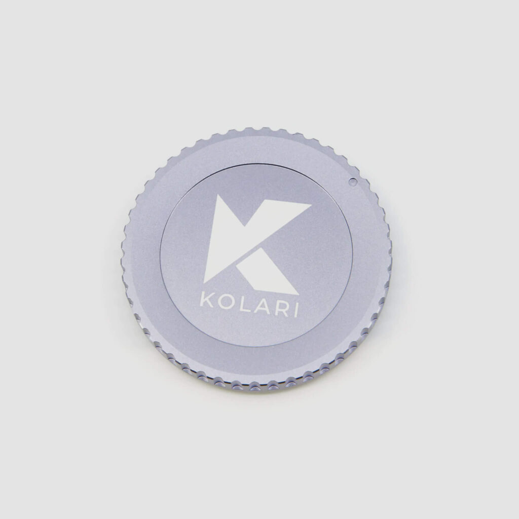 Kolari Metal Body Caps for Canon RF Cameras   DW8A9928