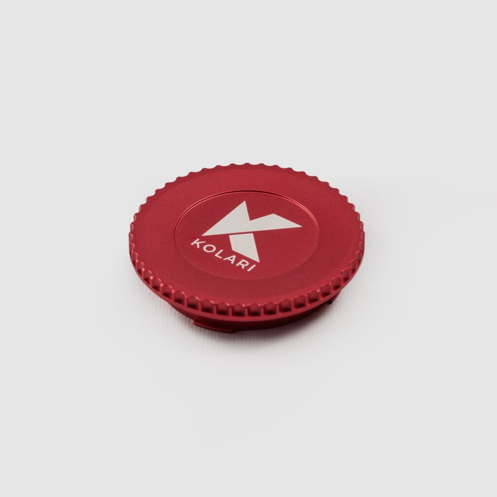 Kolari Metal Body Caps for Leica M Cameras   Red