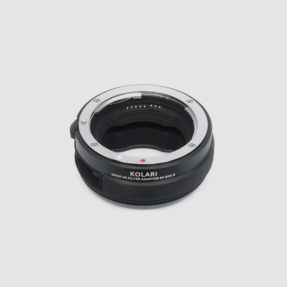 Kolari EF-EOS R Drop-In Filter Mount Adapter For Canon and RED RF Cameras dropin adapter