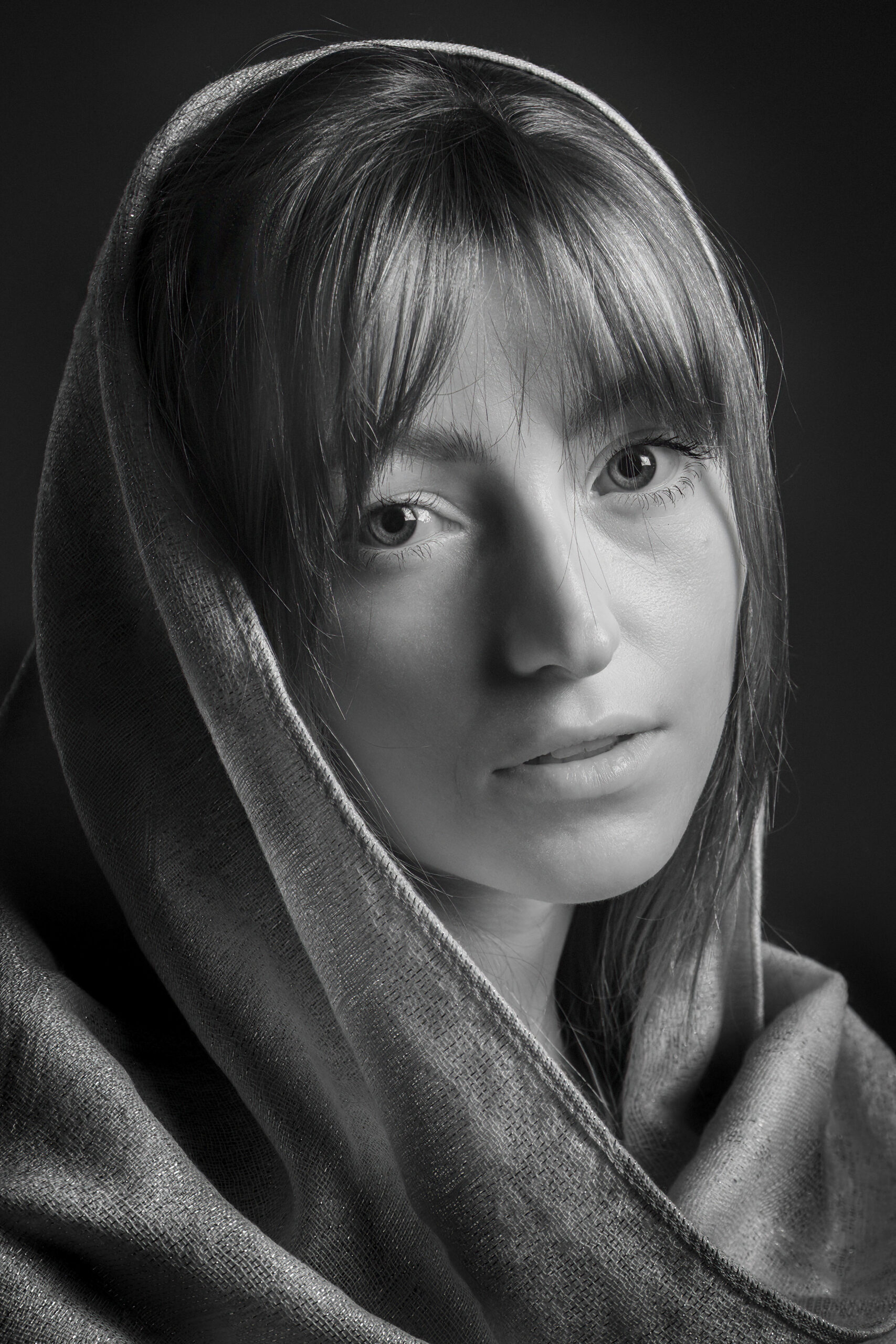 Rob Jemmett   Meg With Scarf (850nm)