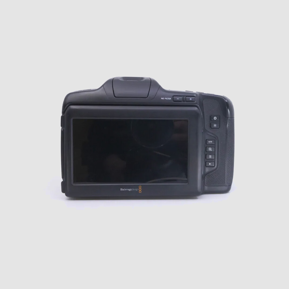 Blackmagic Pocket Cinema Camera 6k Pro Full Spectrum Infrared Converted Camera (Used)   IMG 8455
