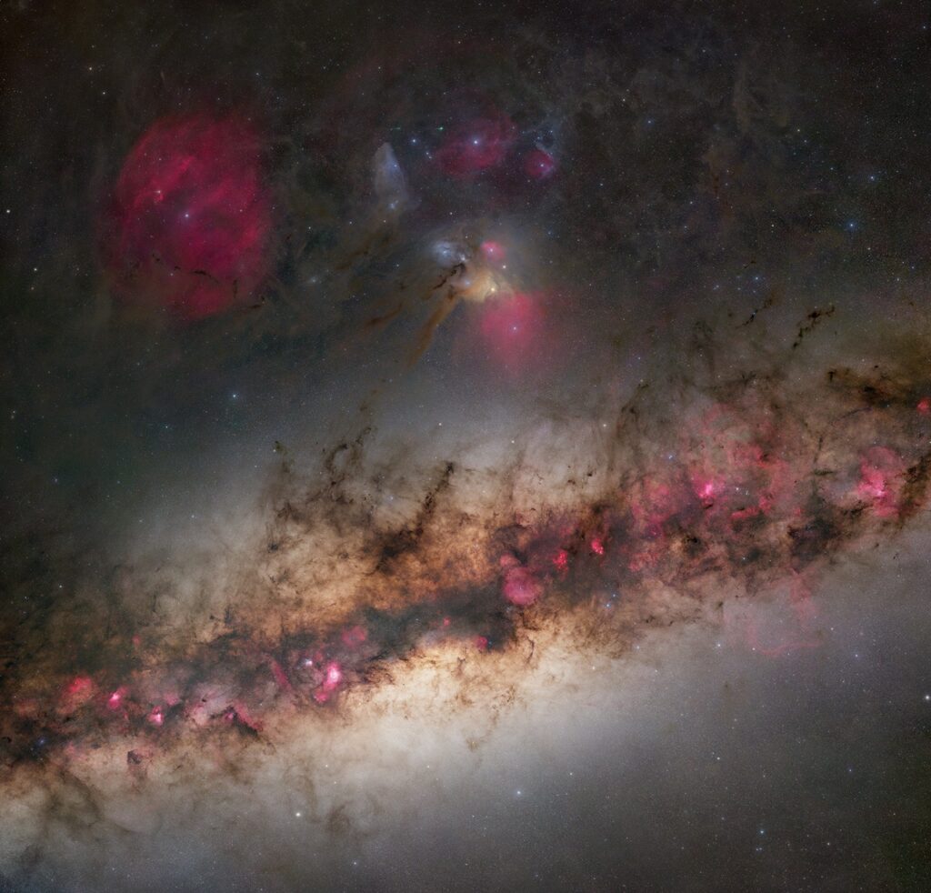 Image name: Milky Way Panorama, Author name: Troy Casswell