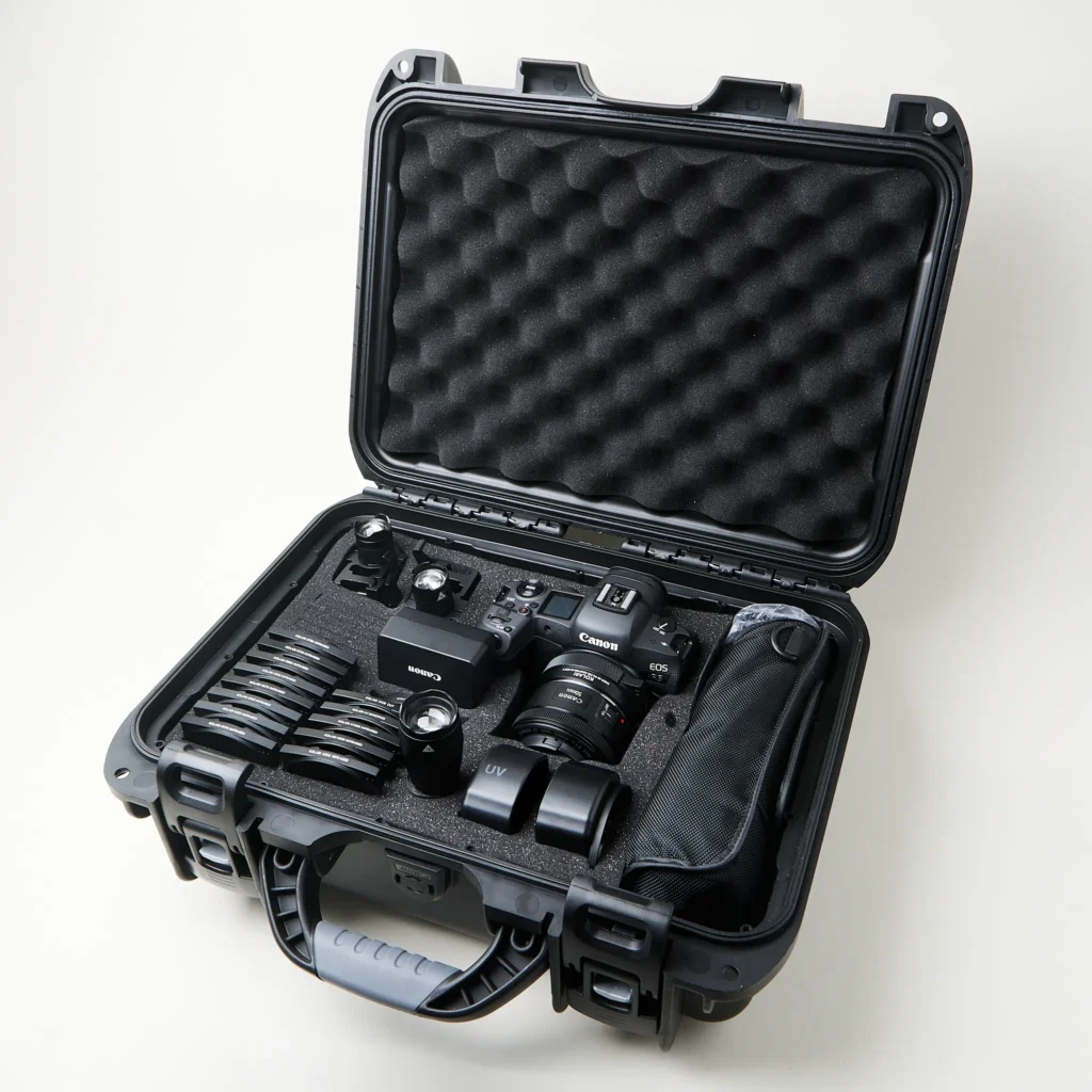 Canon R5 forensics kit full – hero white background