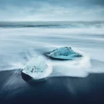 Thumbnail of Surreal long exposure infrared image titled “Ice Crystals,” with delicate patterns enhanced by the use of a variable ND filter