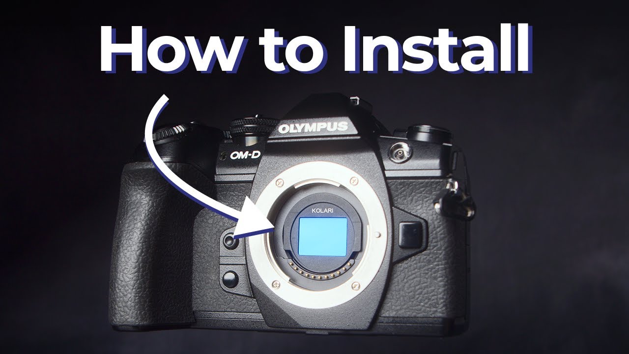 olympus kolari clipin filter installation tutorial