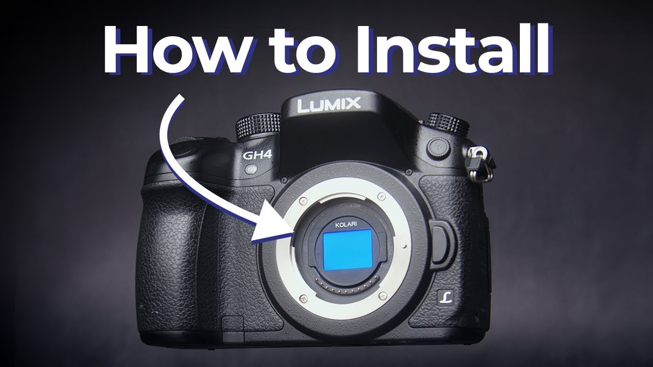 panasonic lumix kolari clipin filter installation tutorial