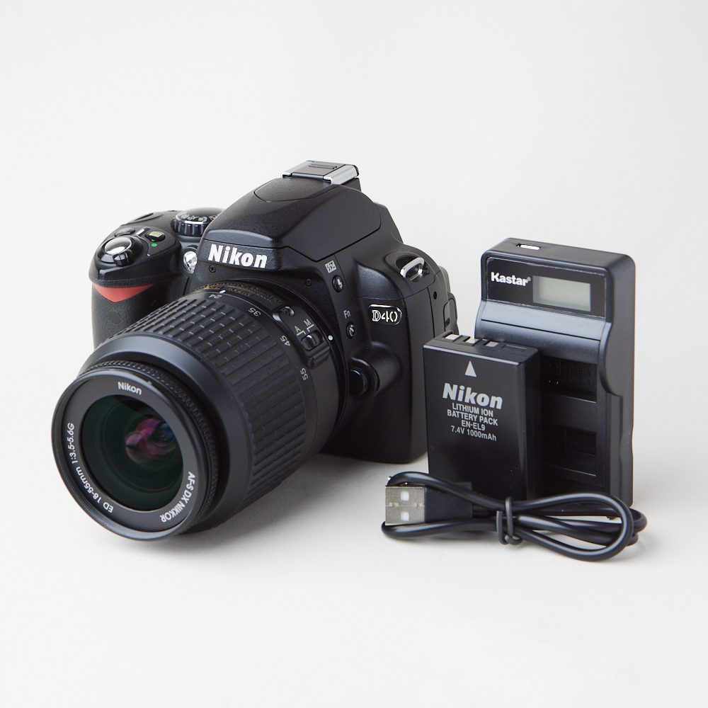 Product : Nikon D40 665nm Infrared Ready Camera Kit with 18-55mm Lens (Used)