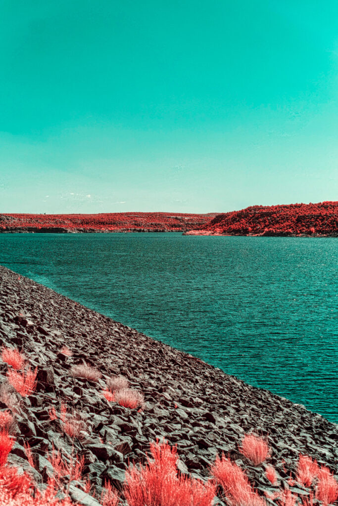 navajo dam shoreline view 0ca5fd71 4269 44a6 9e60 186b12ef0076